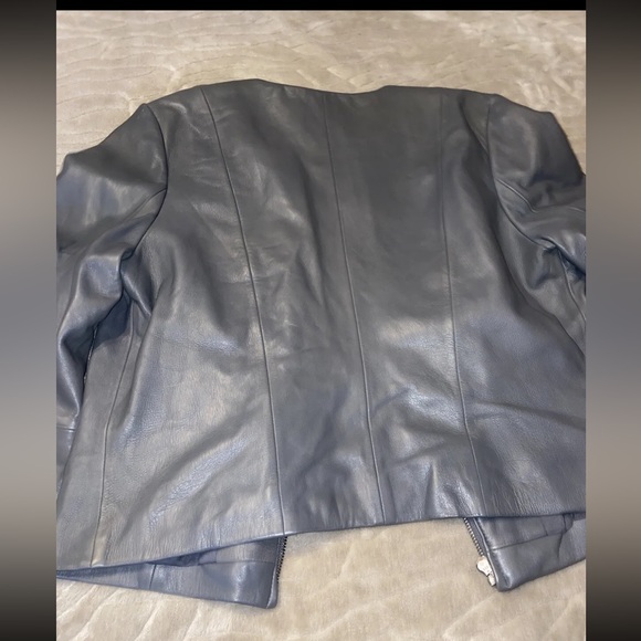 ANTONIO MELANI  The Luxury Collection 100% Leather Jacket Sz Medium NWT $339 - Picture 3 of 10